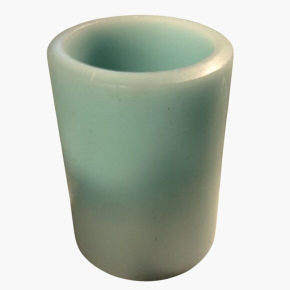 Sylvania Flameless Candle Blue Battery Operated Timer Feature Pillar 4x3 inch - Picture 1 of 11